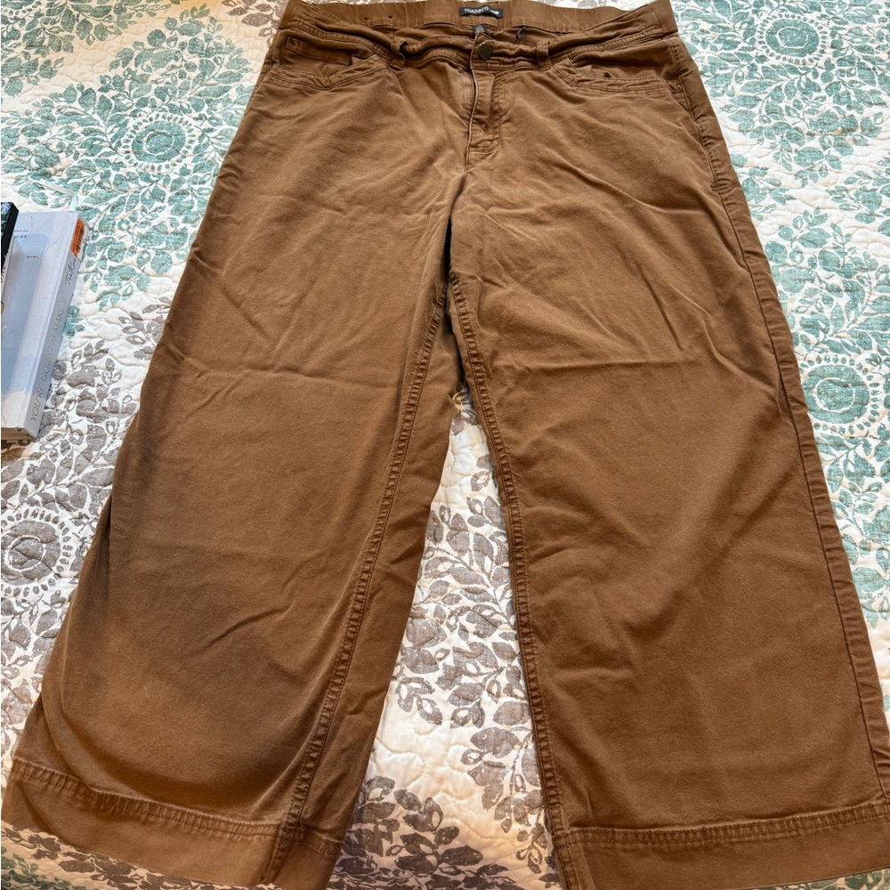 Toad&Co Brown Boot Cut Flare Pants